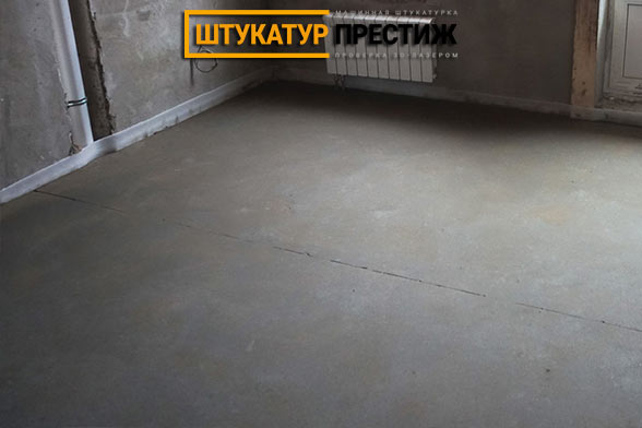 Полусухая стяжка пола в Москве
